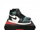 air jordan 1 mid high france black green